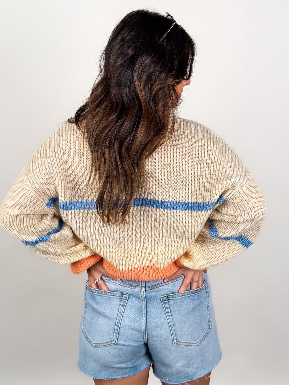 Whatever You Got Stripe Sweater