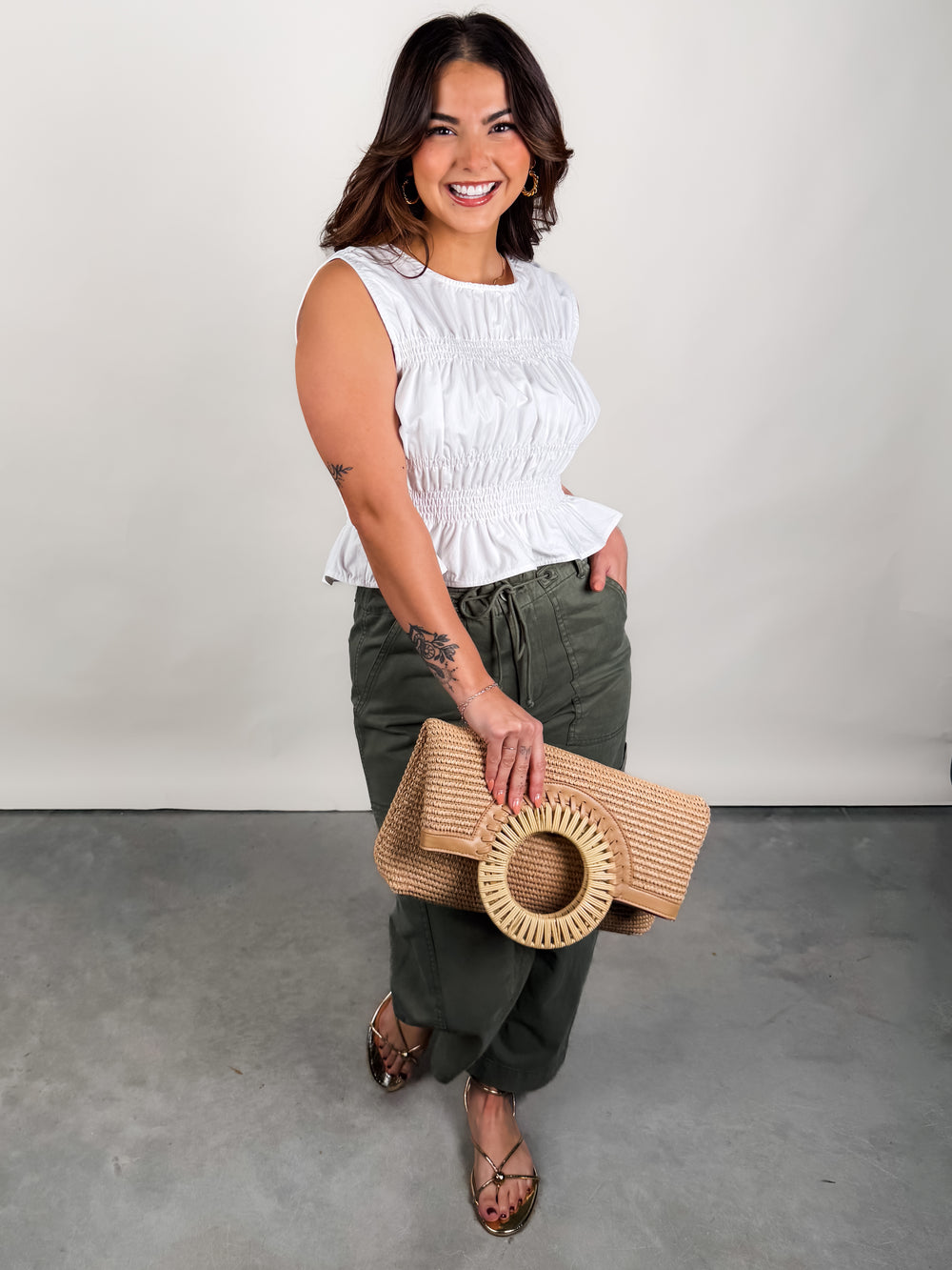 Central Park Ruched Tank