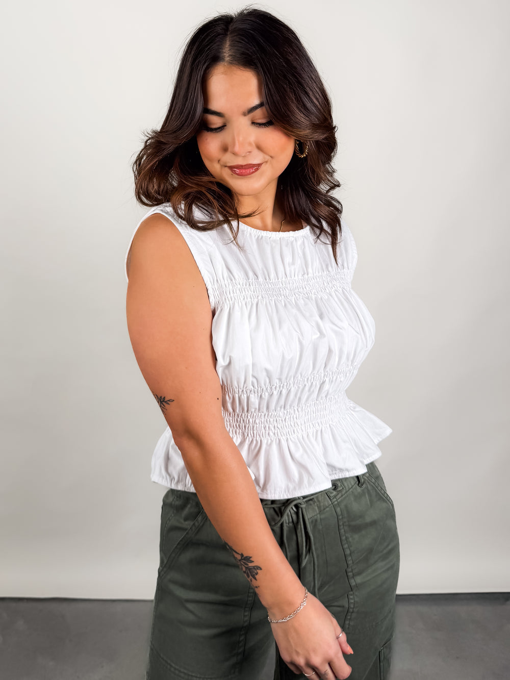 Central Park Ruched Tank