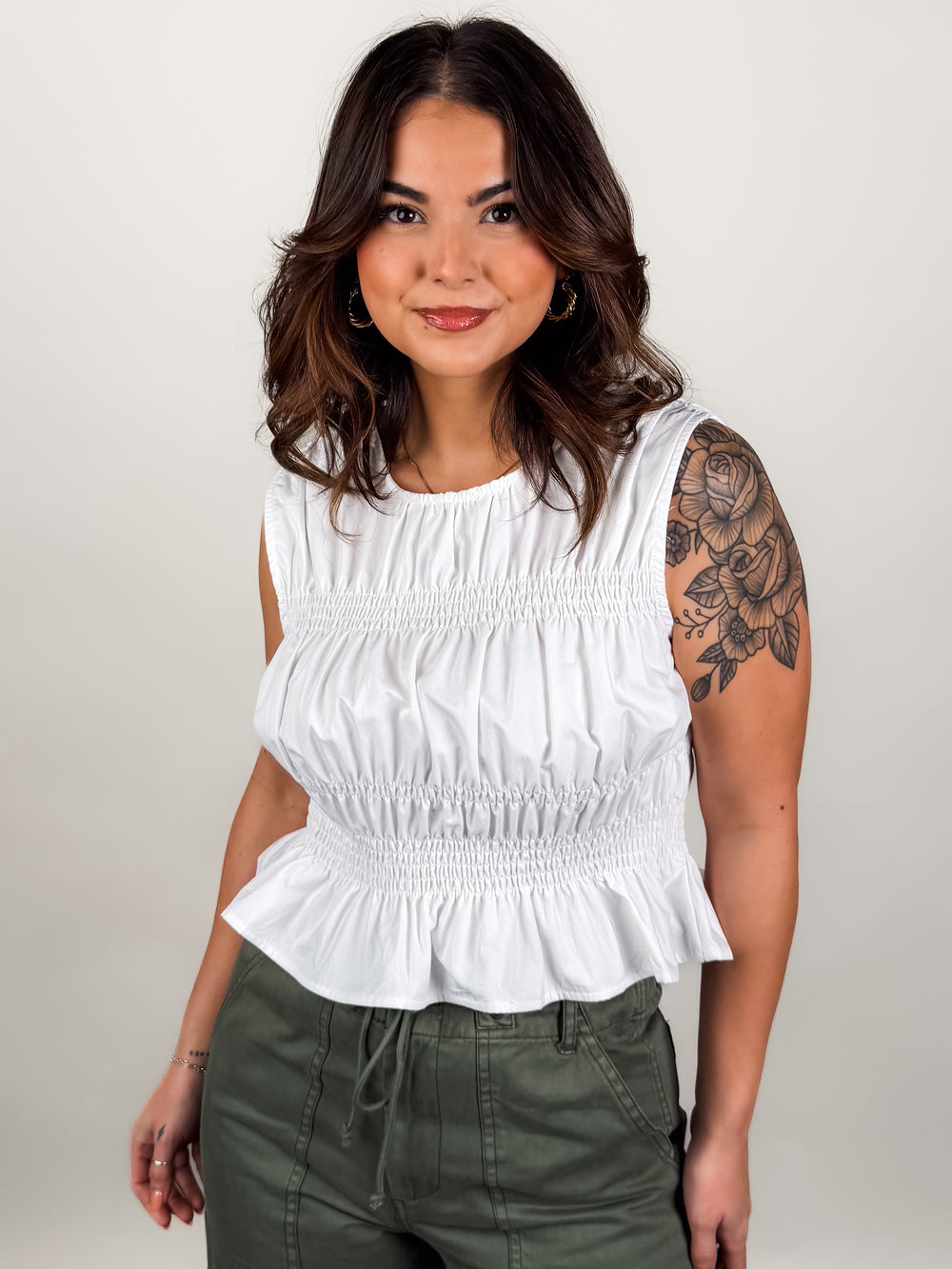 Central Park Ruched Tank