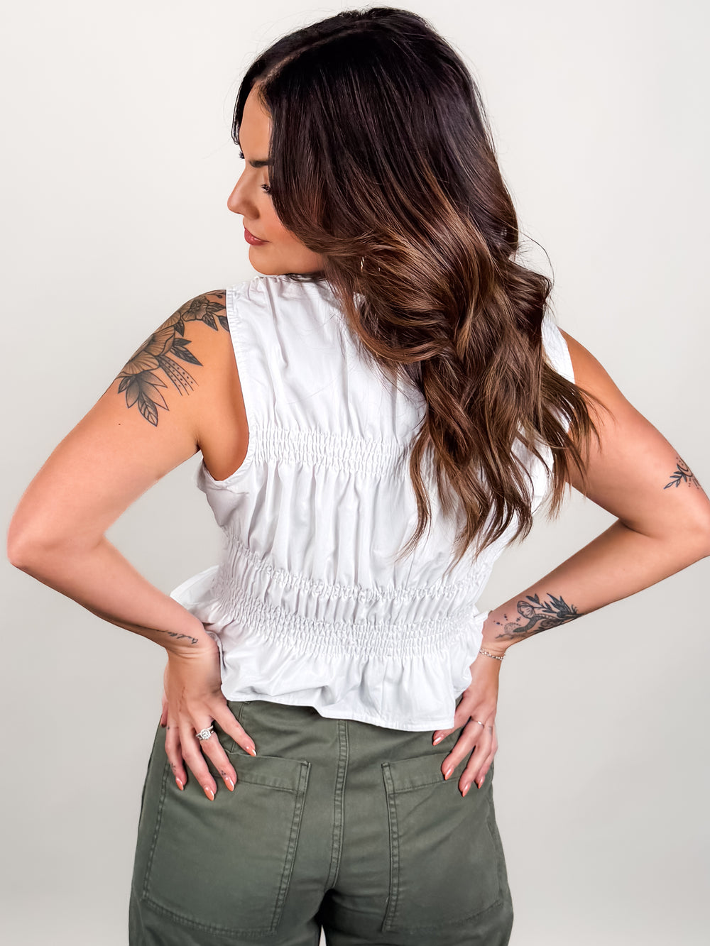 Central Park Ruched Tank