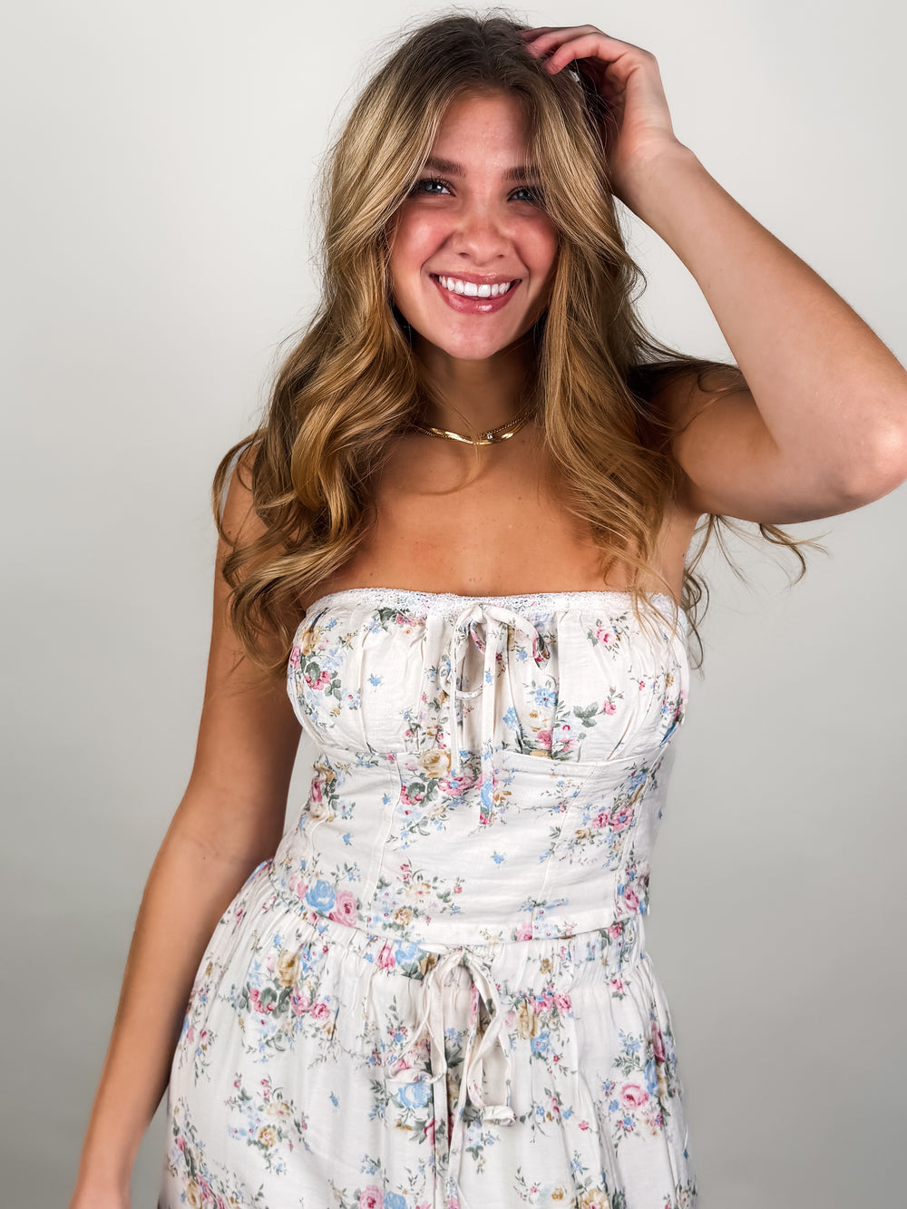 Sun Will Shine In My Day Floral Top