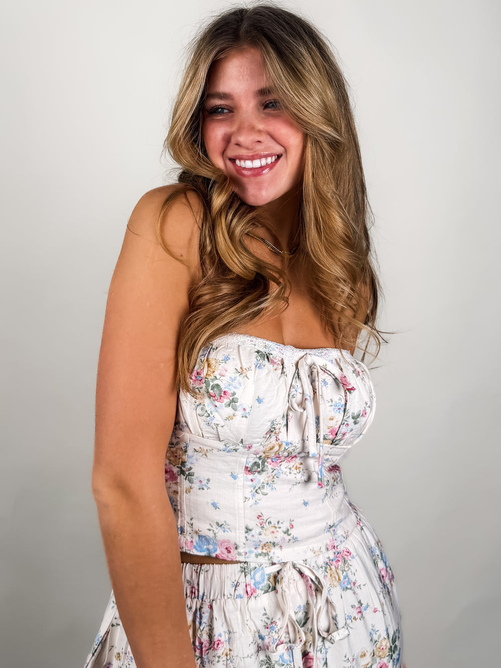 Sun Will Shine In My Day Floral Top