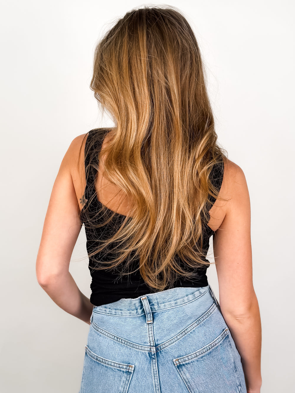 Statuesque Twisted Strap Tank