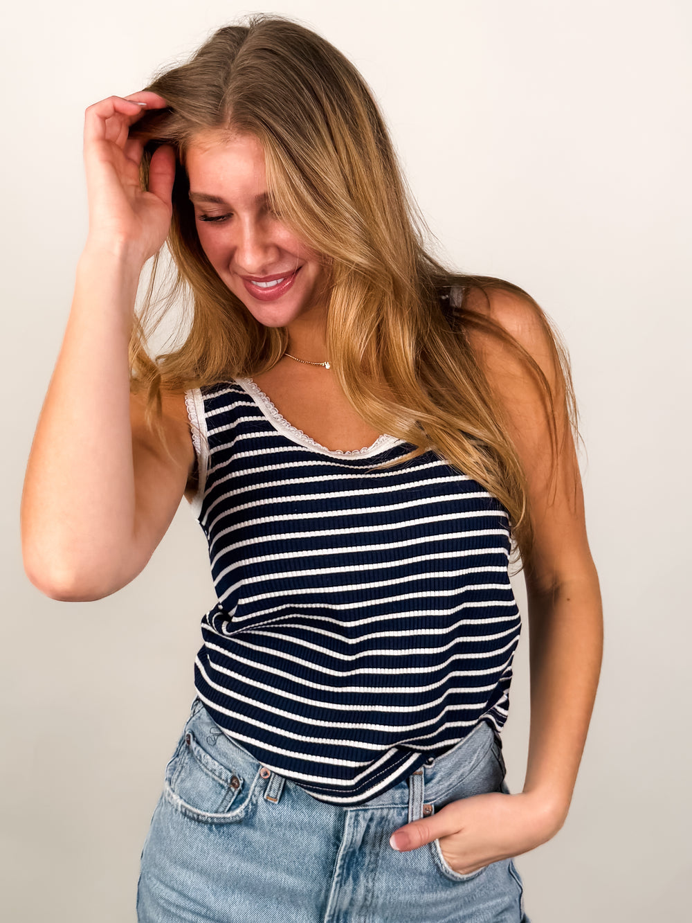 Dejavu Stripe Tank