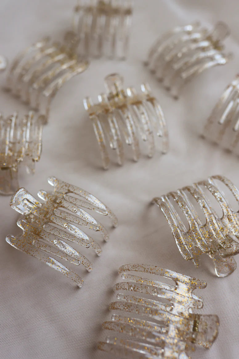 Wide Lay Down Claw Clip