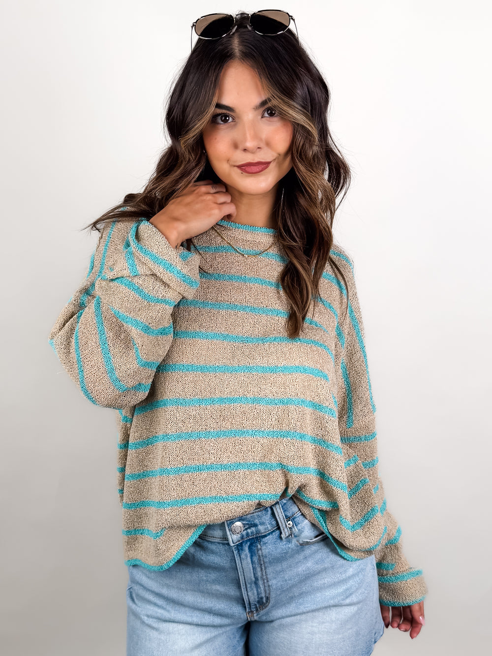 Get Ready Striped Sweater