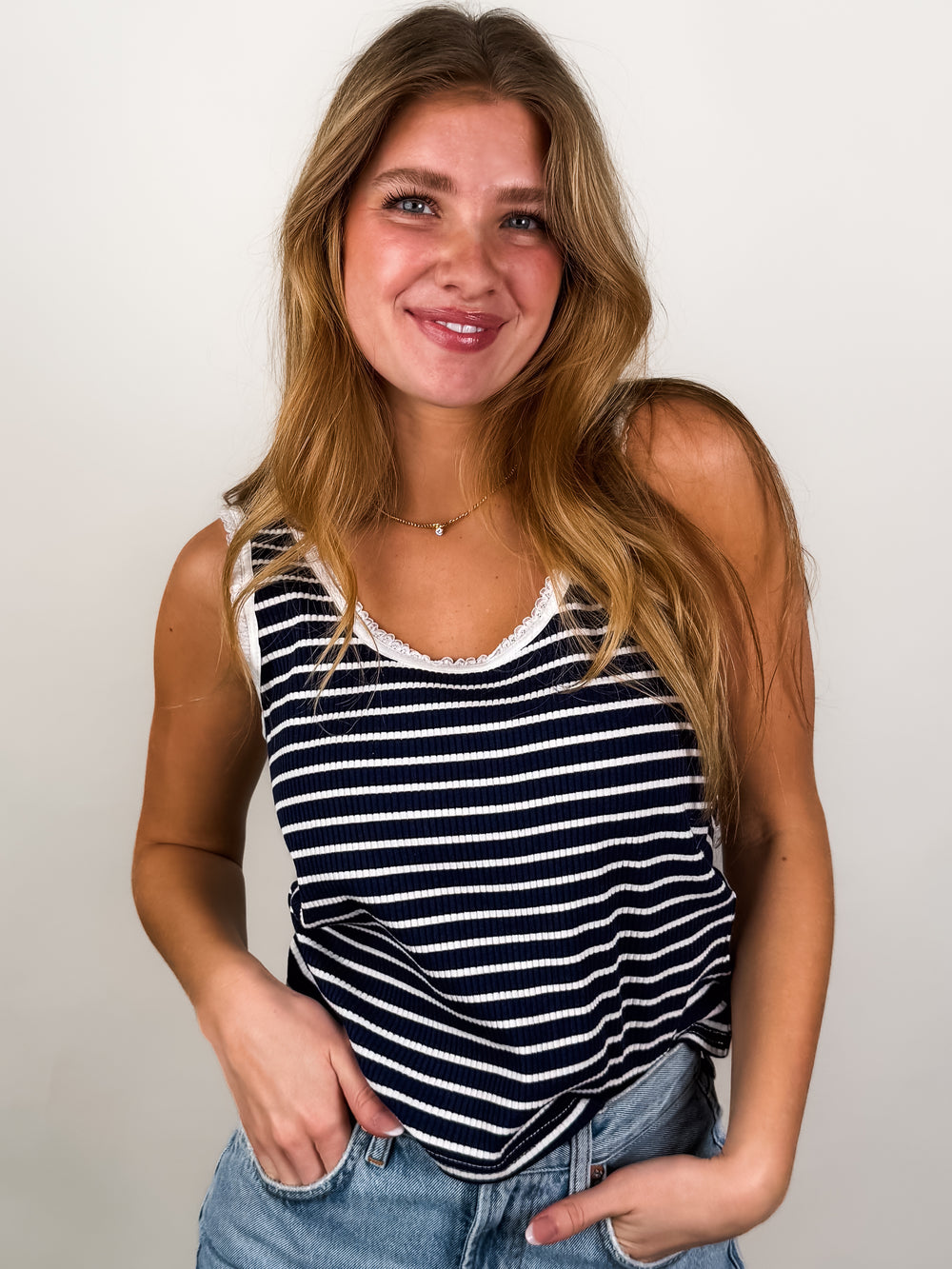 Dejavu Stripe Tank