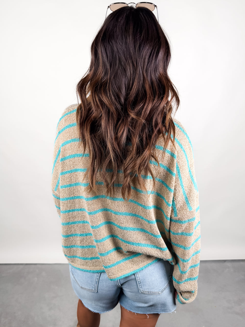 Get Ready Striped Sweater