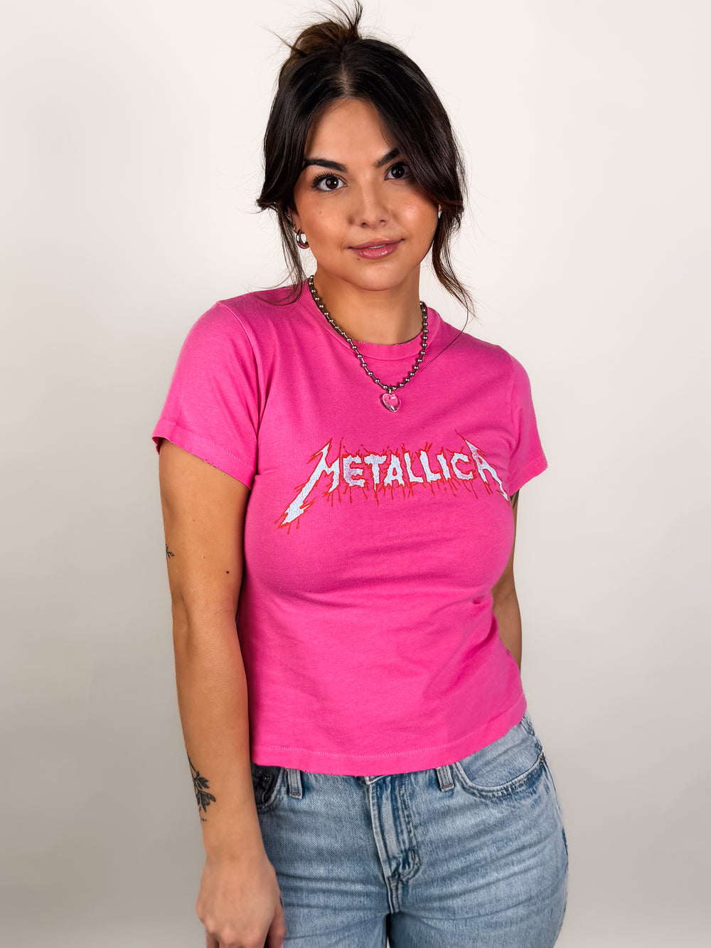 Metallica Flaming Sun Vintage Tee