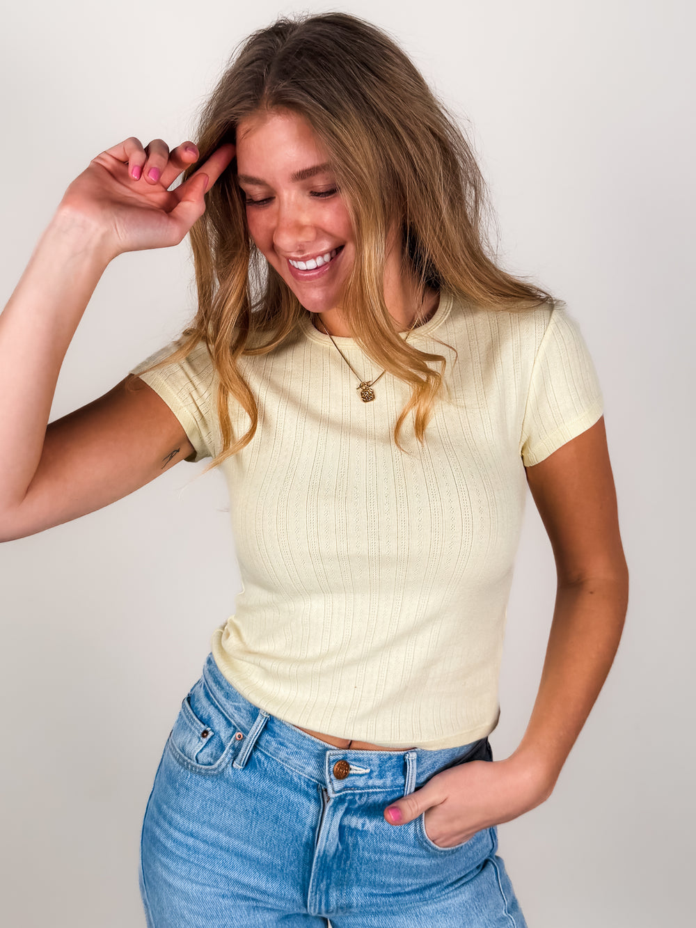 Wait A Minute Baby Tee