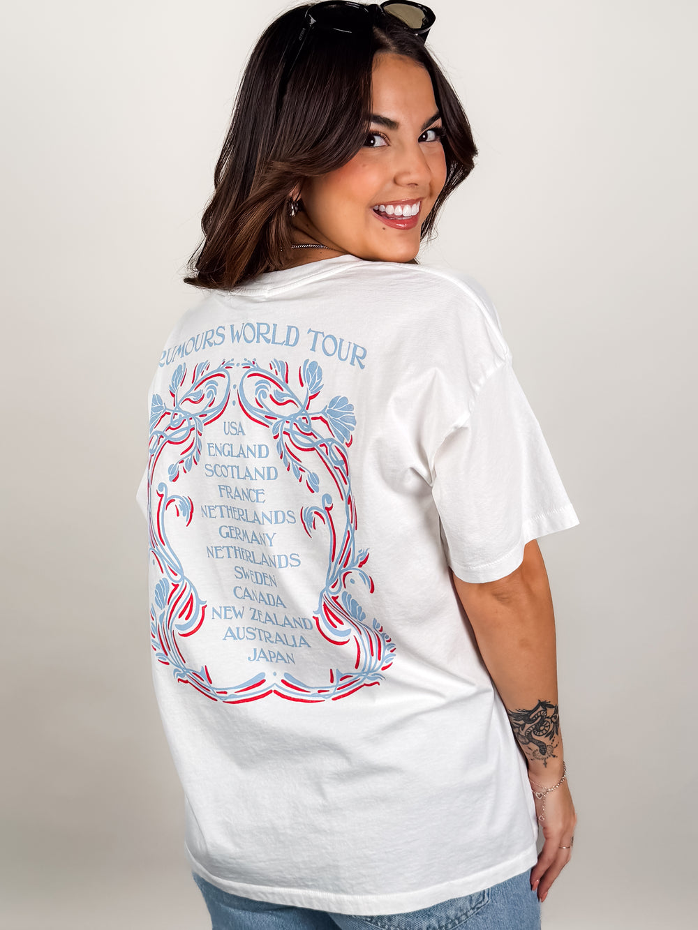 Fleetwood Mac World Tour '77 Merch Tee