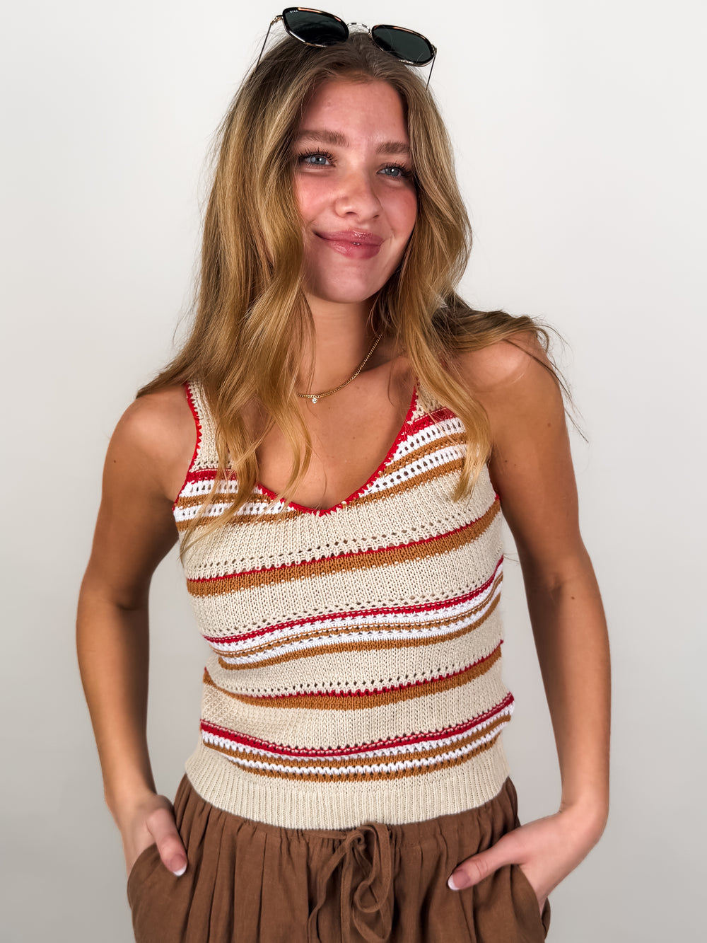 Copper Cloud Sweater Tank