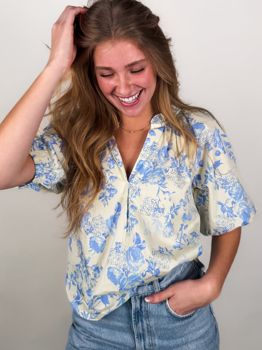 Hazel Floral Blouse