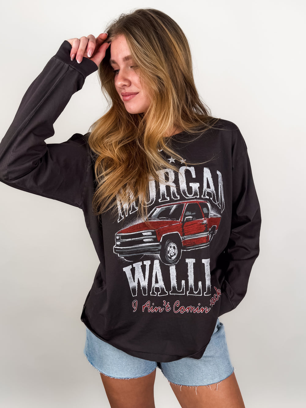 Morgan Wallen Ain't Coming Back Merch Long Sleeve