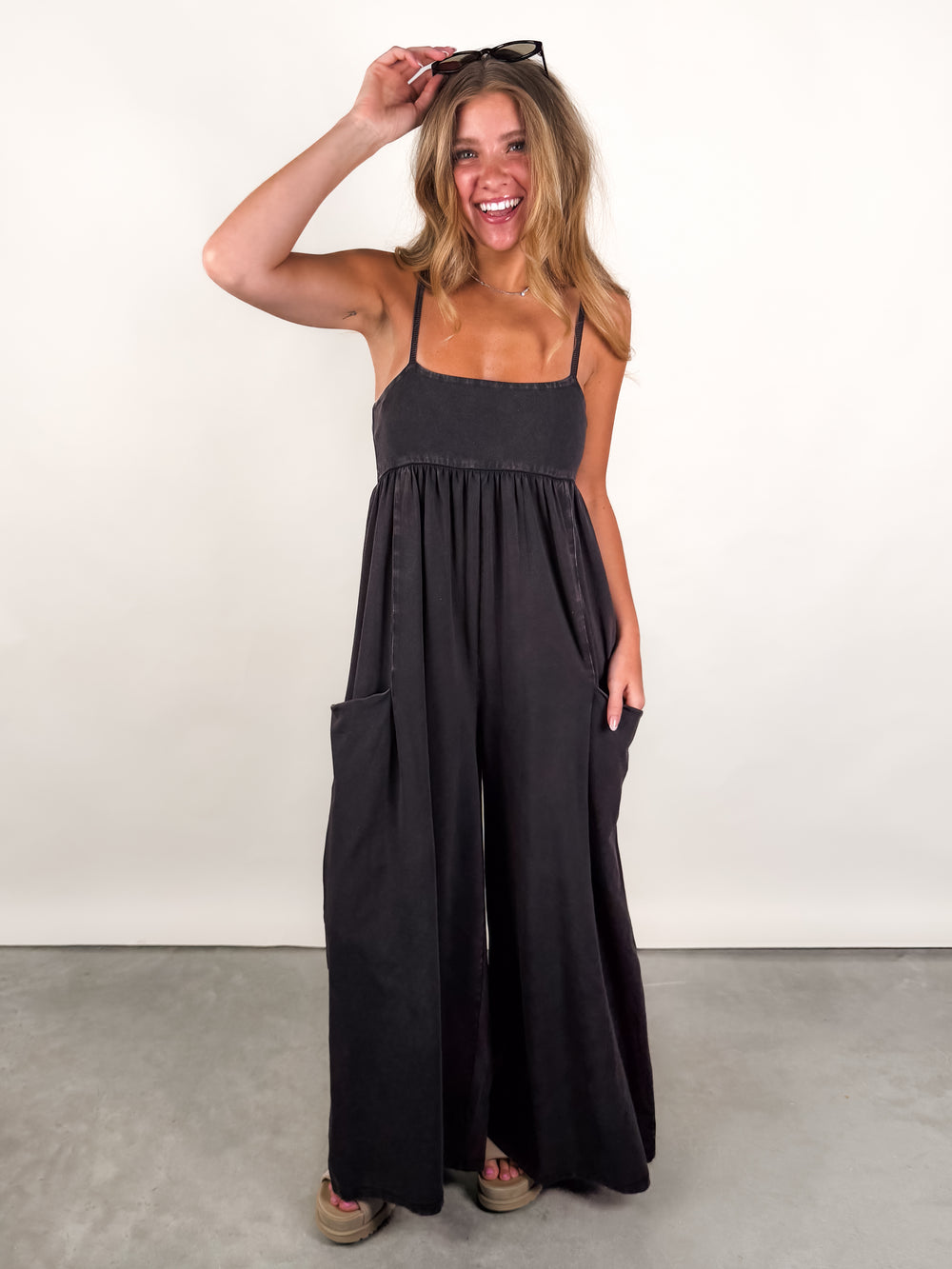 Hot Shot Strappy Onesie