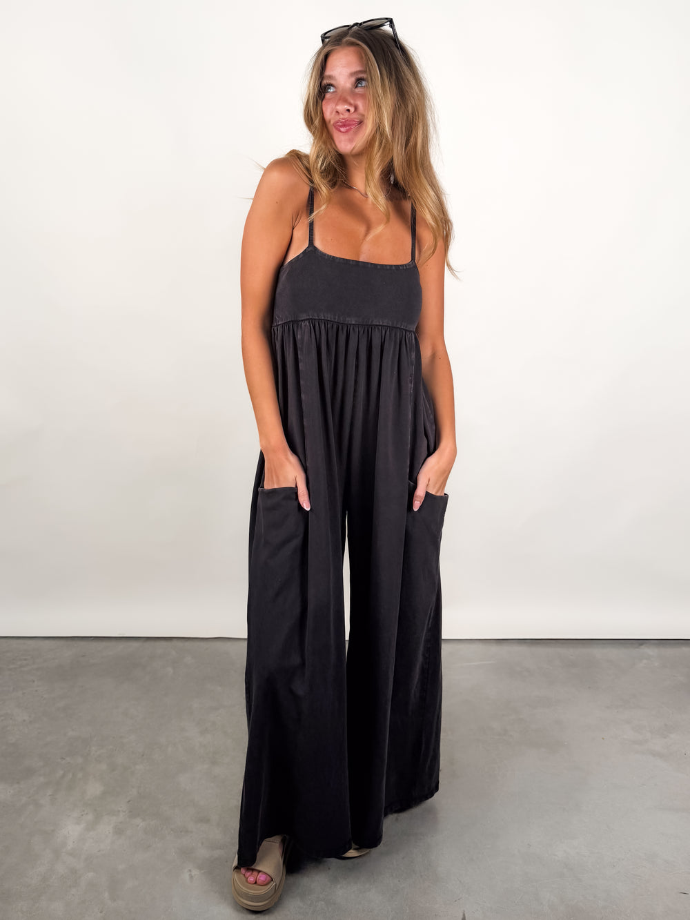 Hot Shot Strappy Onesie