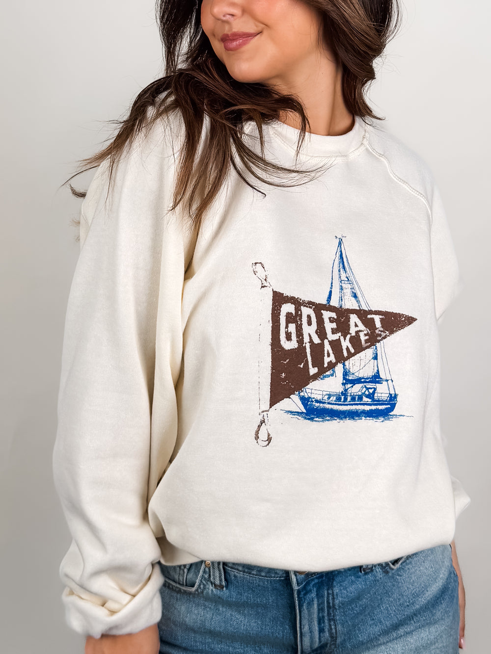 Great Lakes Raglan Crew