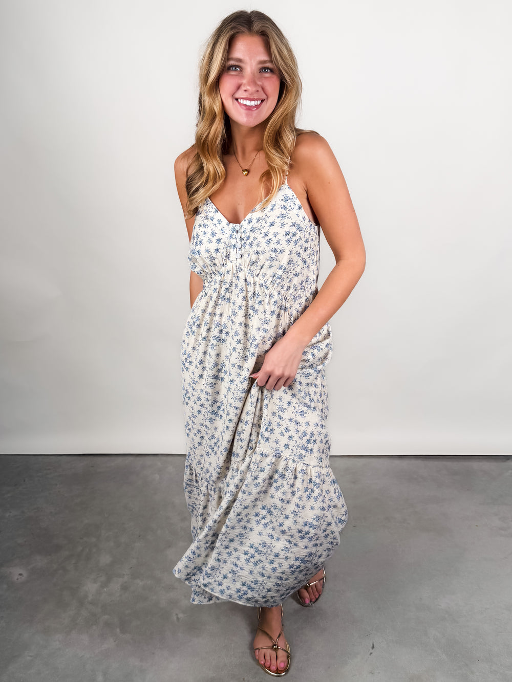 I'm The Boss Floral Dress