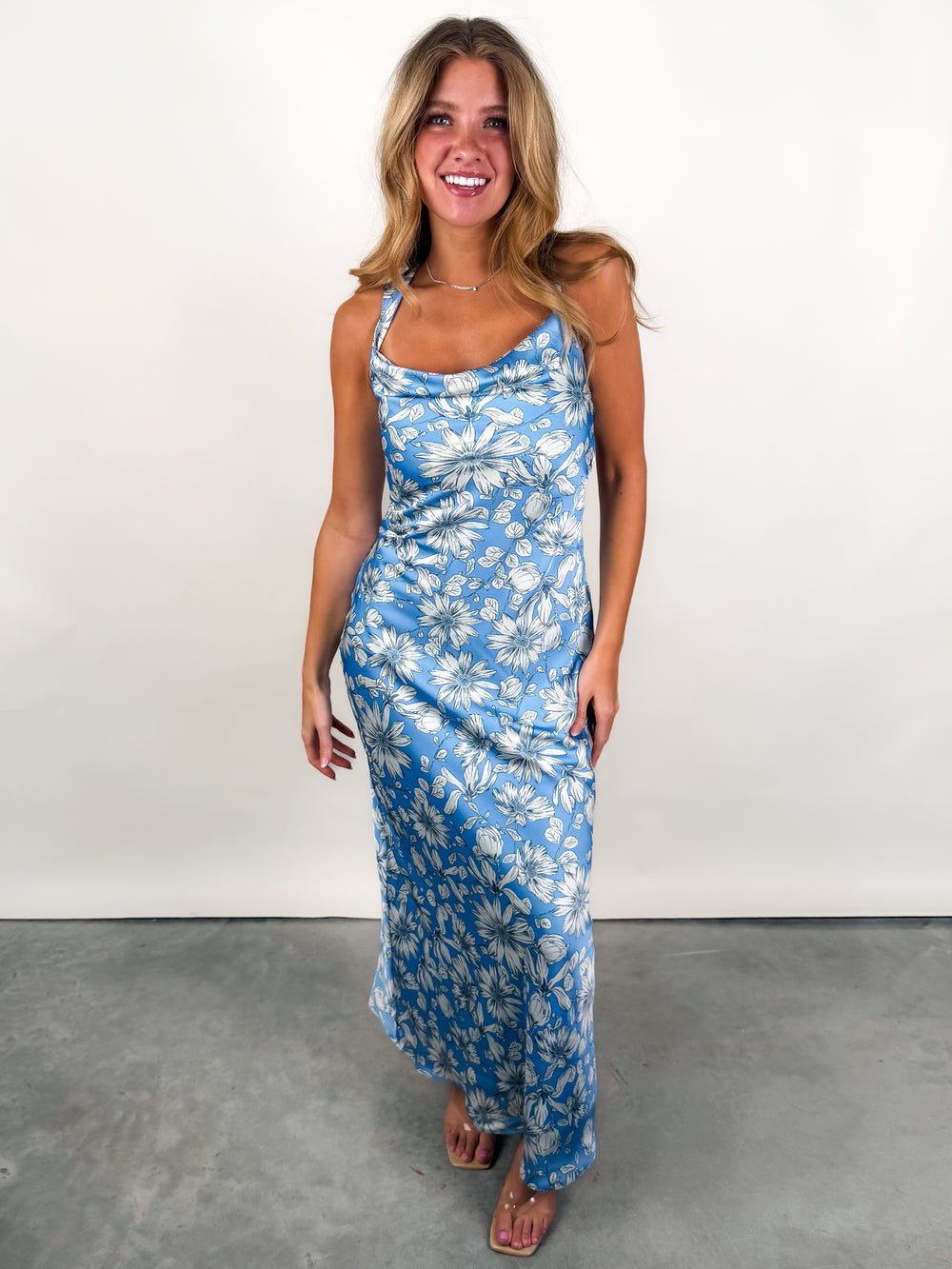 Too Much For Me Floral Dress