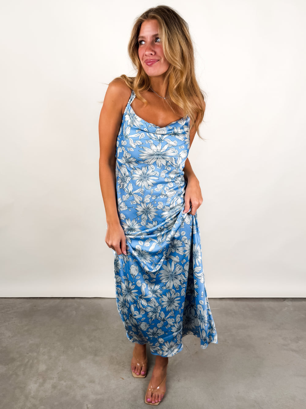 Too Much For Me Floral Dress