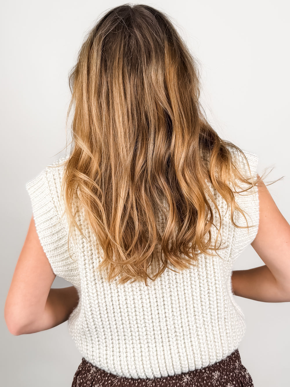 Chunky Handknit Tank