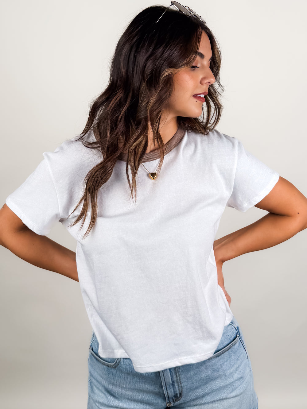 Billie Striped Crewneck Tee