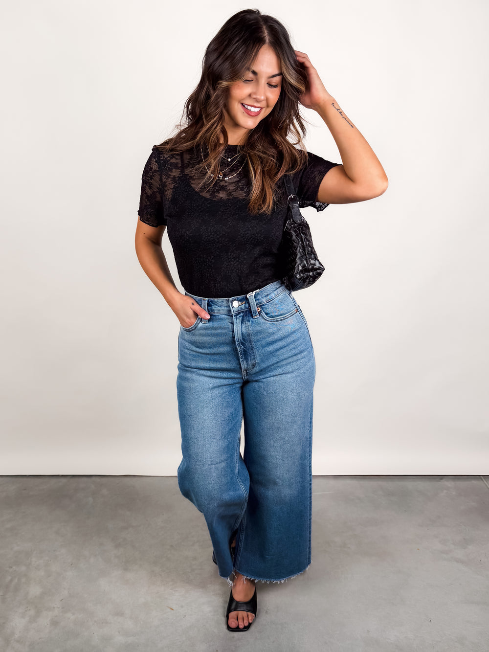 Love Your Grace Floral Lace Top