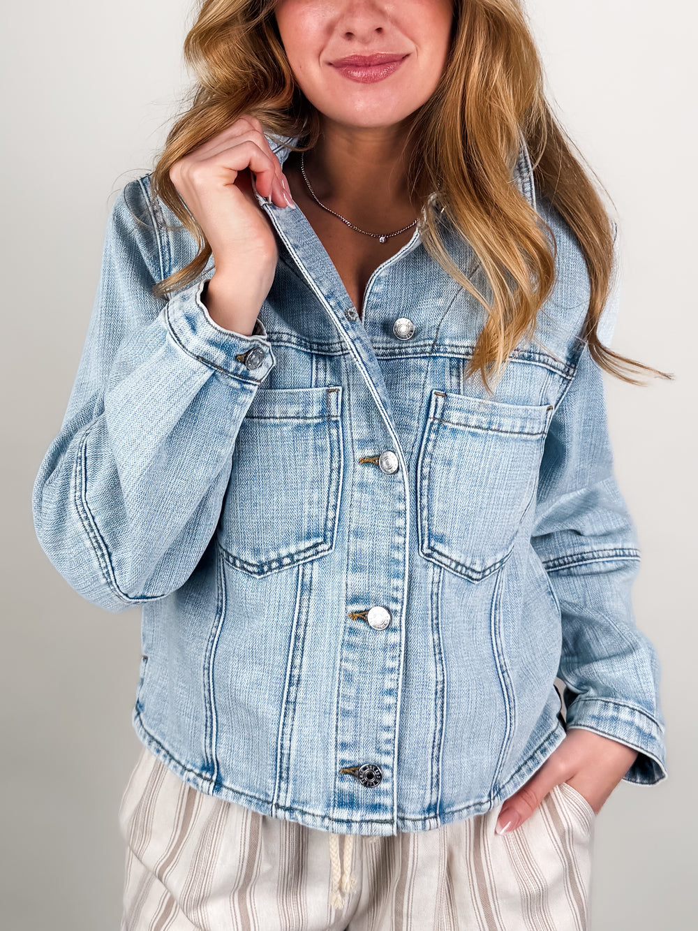 Bailey Button Front Jacket