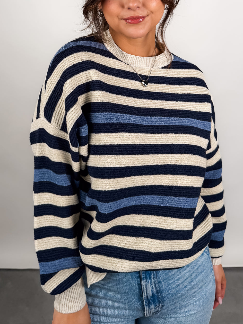 Heida LS Crew Neck Pullover