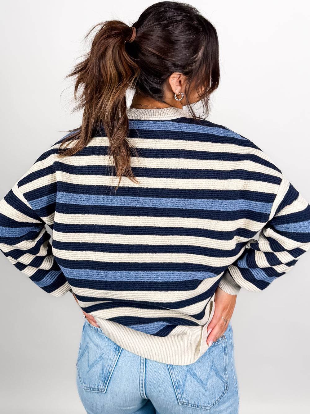 Heida LS Crew Neck Pullover