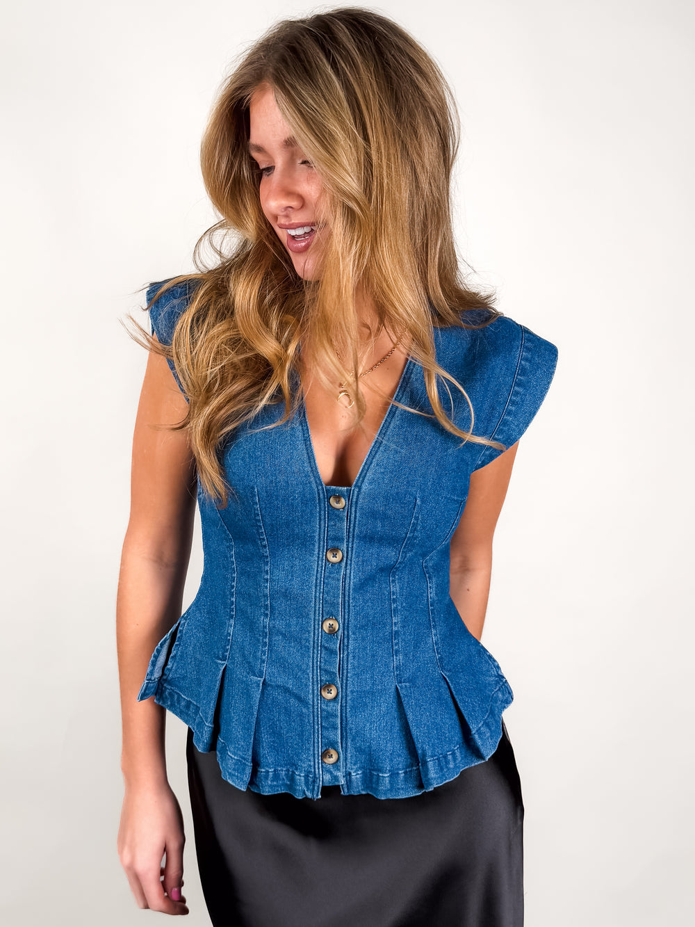 Dylan Denim Vest