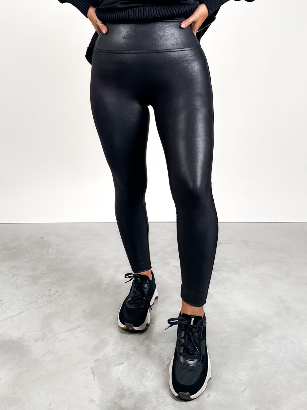 Faux Leather Legging