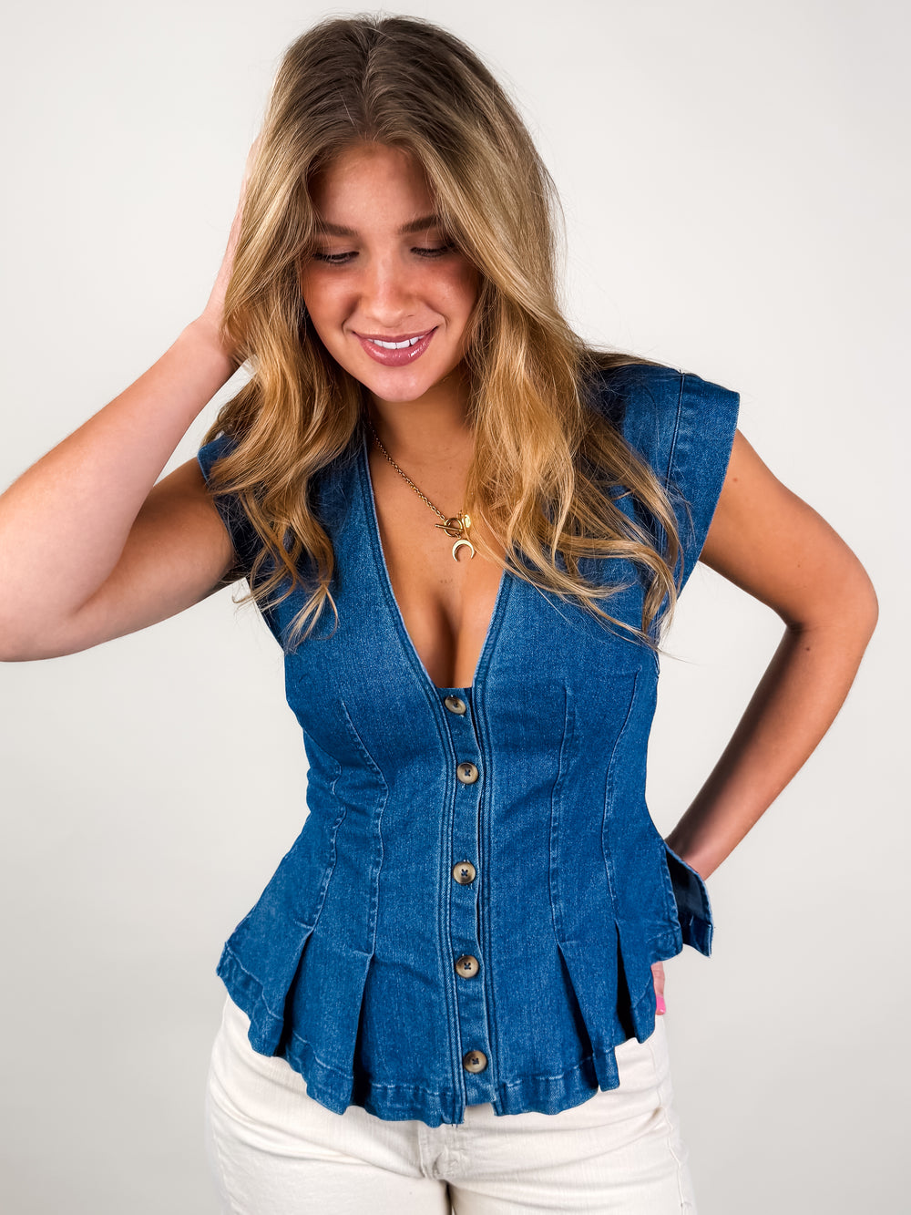 Dylan Denim Vest