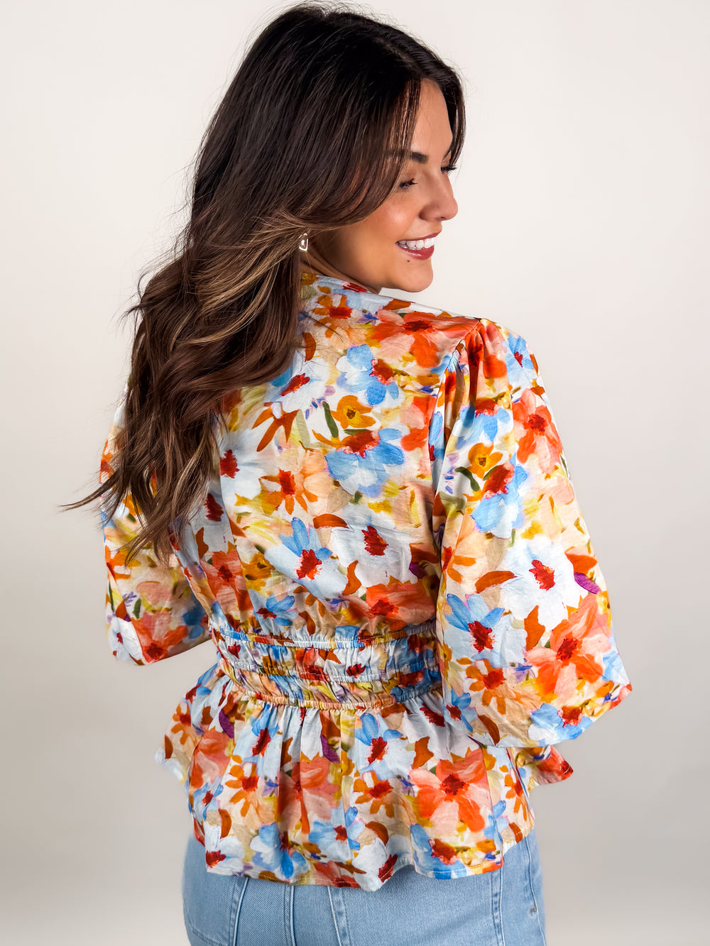 Name In Lights Floral Top