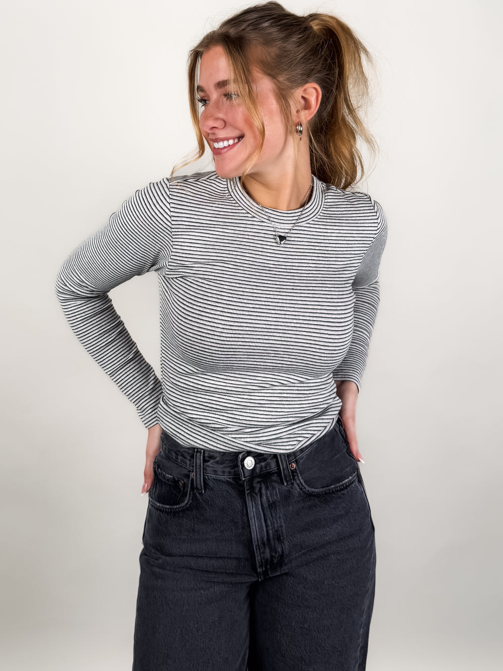 Emma Long Sleeve Baby Tee