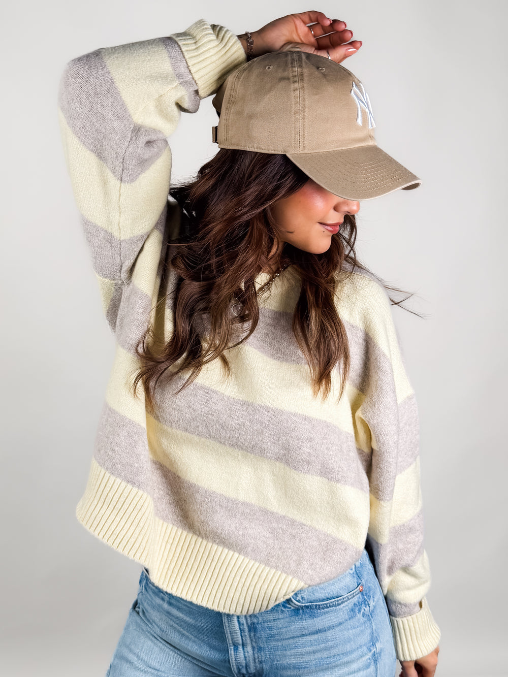 Cirrus Stripe Sweater