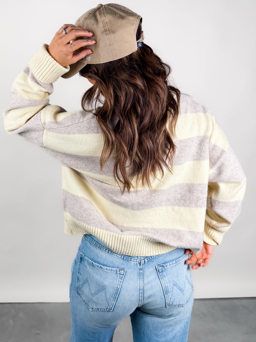 Cirrus Stripe Sweater