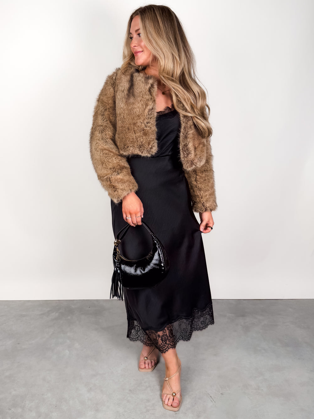 Matching Lace Skirt Set