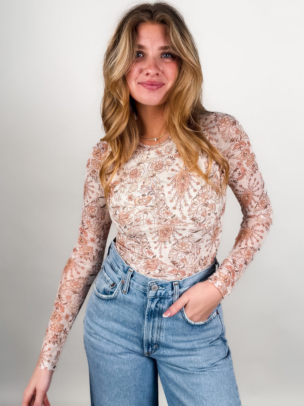 The Things I Missed Floral Top