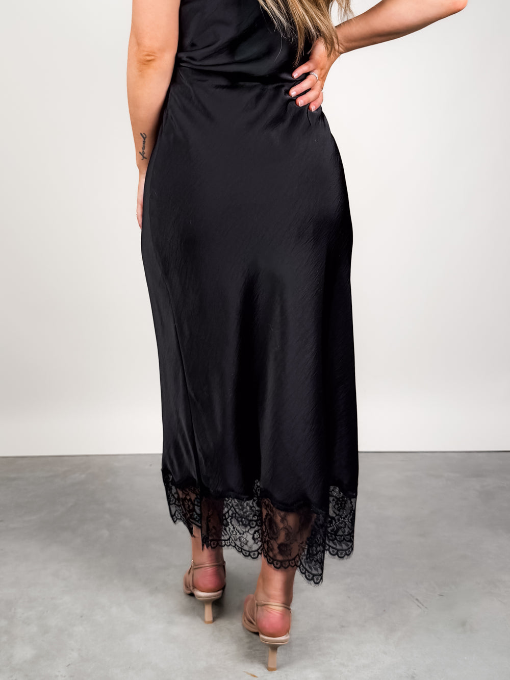 Cinder Lace Midi Skirt