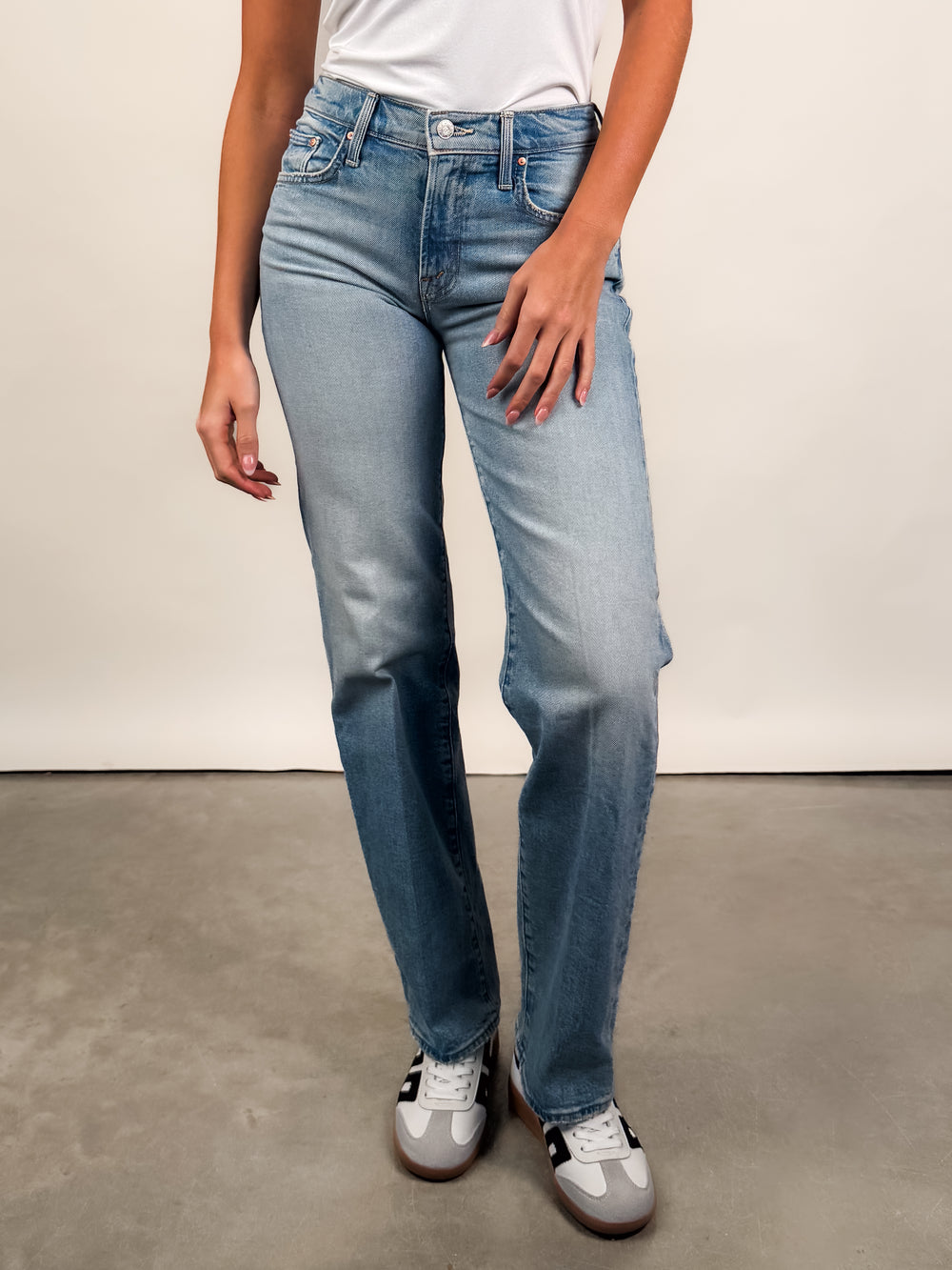 The Mid Rise Rambler Zip Skimp in I Confess