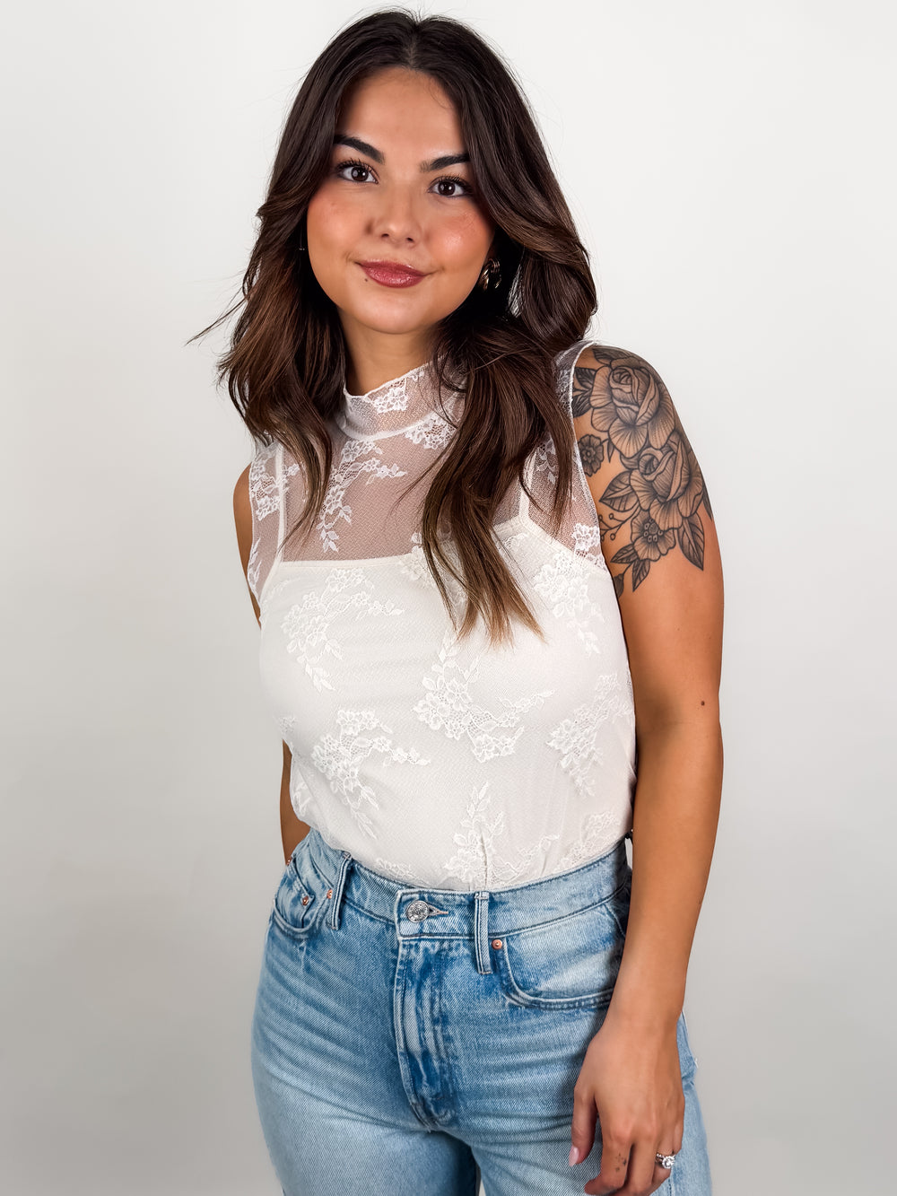 Make The Change Lace Top