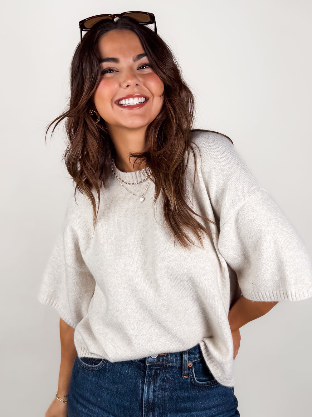 Shows No Emotion Sweater