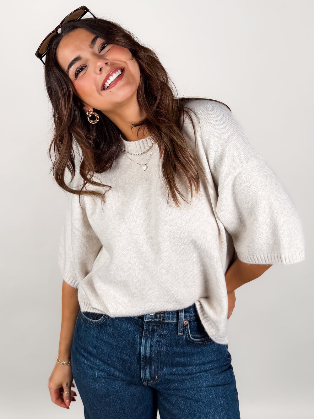 Shows No Emotion Sweater