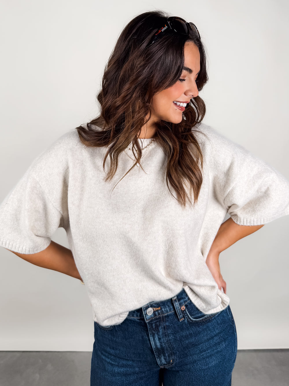 Shows No Emotion Sweater