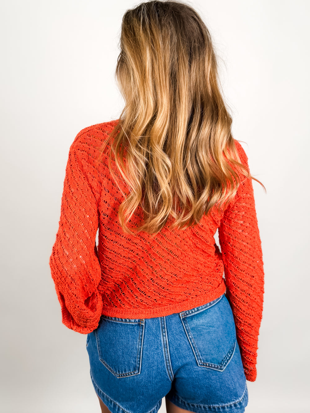 Adores You Crochet Sweater