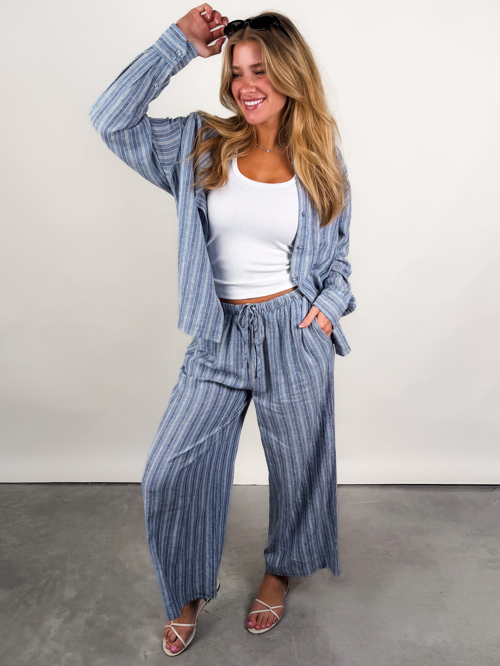 The Perfect Striped Pant