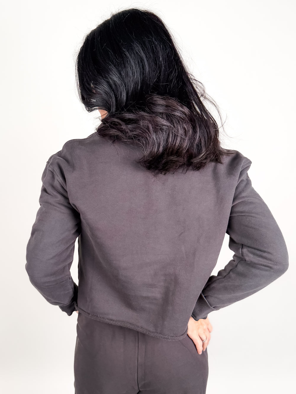 Vinny Fleece 3/4 Sweatshirt