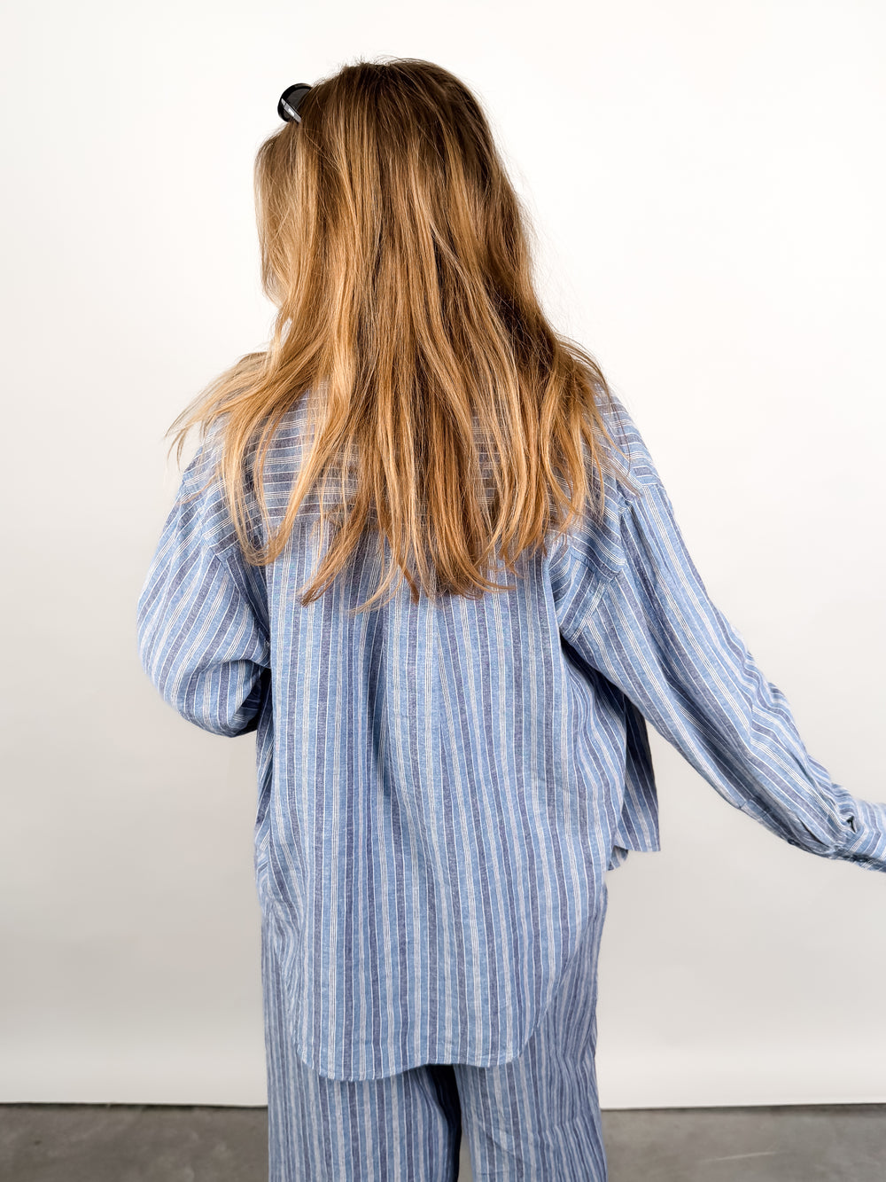 The Perfect Striped Button Up